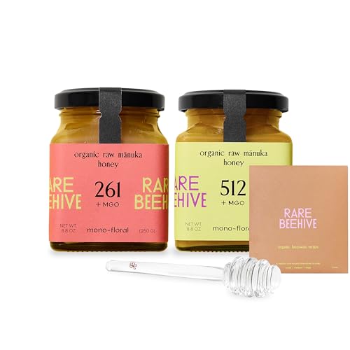 Kit orgánico de miel Mānuka con 2 frascos de 250g