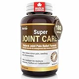 Herba Joint Pain Relief Supplement with Glucosamine Chondroitin MSM Capsules – 180 Count | Move Freely with 9-in-1 Formula Including Boswellia, Collagen, Bromelain, Hyaluronic Acid | Helps Ease Joint Pain and Osteoarthritis of the Knee | Joint Care
