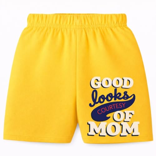 Image of Lush Plush Boys Printed Cotton Shorts | Relaxed Fit | Lightweight, Breathable Pack of 6