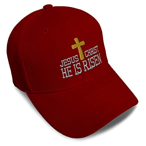 Baseball Cap Jesus Christ He is Risen…