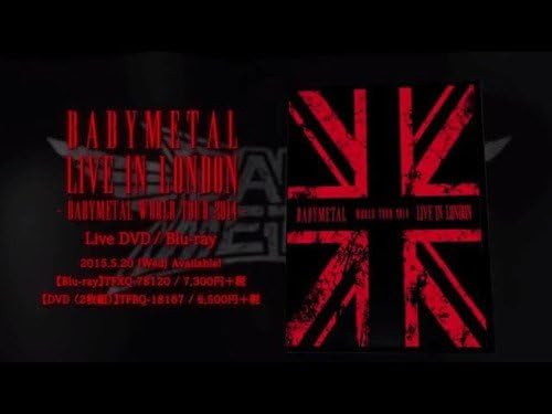 Babymetal: World Tour 2014: Live in London [Blu-ray]
