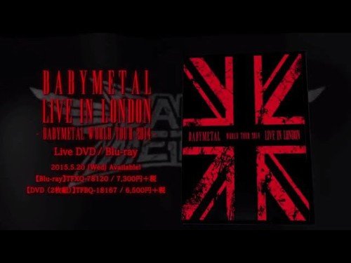 LIVE IN LONDON -BABYMETAL WORLD TOUR 2014- [Blu-ray]