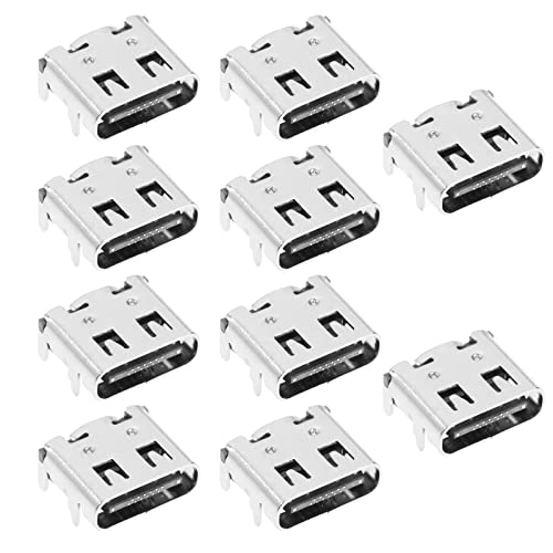 Create idea 10PCS Puerto de Carga USB Tipo C Compatible con PS5