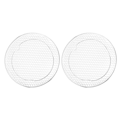 Beaupretty Dehydrator Stand Rack Stackable 2- Layer Stainless Steel Dehydrator Stand Air Fryer Pressure Cooker Grill Rack Compatible with Instant Air Fryer