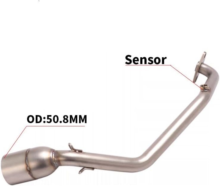 に適合する PCX125 PCX150 PCX 125 150 2021-2022 用オートバイ排気フロントリンクパイプマフラー オ