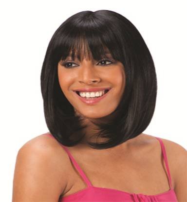 Freetress Equal Synthetic Clip In Bang - Lace Blunt-P18/22