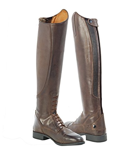 Bottes d'équitation Paris Busse marron en cuir pour cavalier