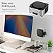 Spigen Mount Designed for Mac mini M4/M4 Pro (2024) VESA Anti-Scratch Behind Monitor, Under The Desk, Wall Stand VESA Hole Strong Secure Hold LD205 - Black