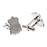 Liverpool FC Herren Edelstahl Manschettenknöpfe (Einheitsgröße) (Silber)