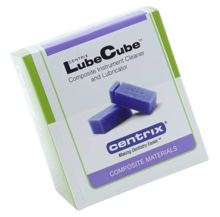 Centrix 310108 LubeCube Composite Instrument Cleaner and Lubricator (Pack of 72)