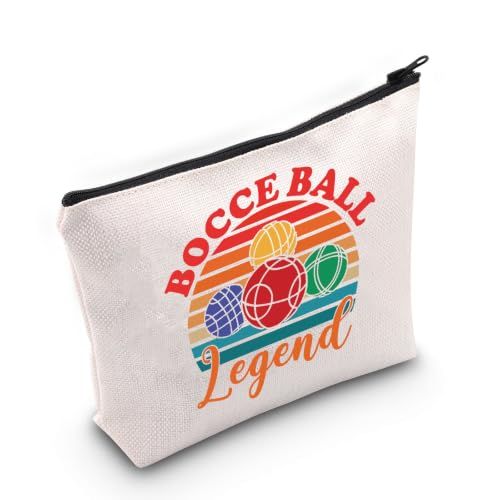 Bolsa de maquillaje de Bocce Ball PLITI con cierre seguro para organizar tus cosméticos