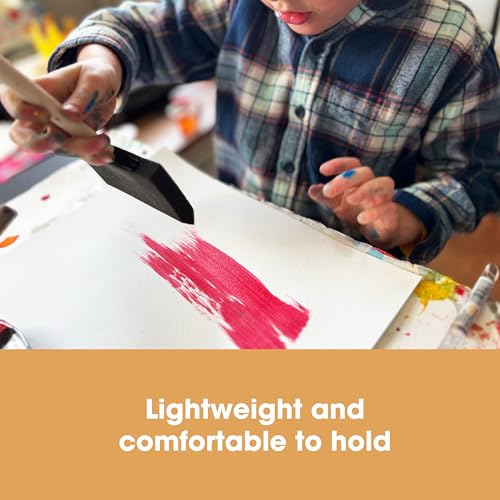 Schaumstoffpinsel zum Auftragen von Farbstoff, Farbe, Beize, Lack und Öl auf Holz Perfekt für Kunst, Handwerk, Reinigung und mehr 4-teiliges Set