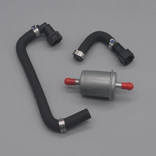 Qhzozmd Full Set 125Cc Fuel Filter Gasoline Pipe Hose For Qjiang For Keeway For Benelli Tnt 125 135 Tnt125 Bj125-3 For Tornado For Naked Motorcycle Parts(Full Set)