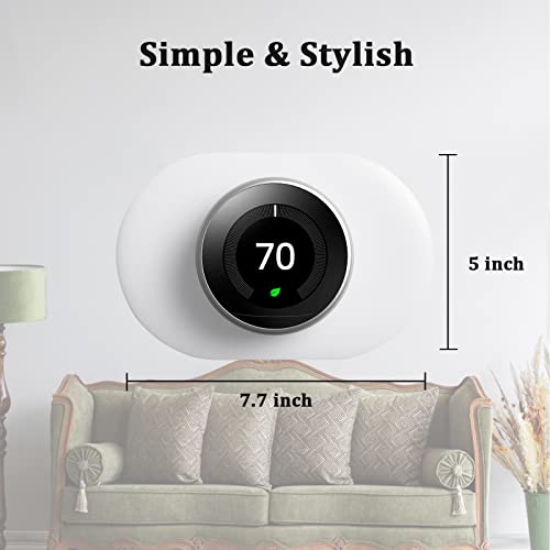 Nest Wall Plate For Google Nest Thermostat 1St/2Nd/3Rd, Nest Thermostat Trim Kit, Made For Google Nest Thermostat 1St/2Nd/3Rd, Easy Installation #TOP5