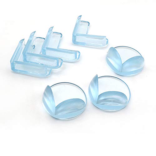 Protección de esquina de mesa, cubiertas protectoras de esquina de mesa,protección de la seguridad de la mesa y el mobiliario.Manguito de silicona de 30 piezas para protección y seguridad para mesas