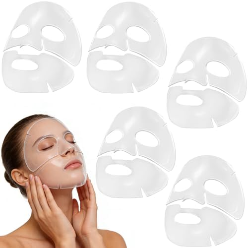 Bio Collagen Face Mask, 5pcs Hydration Overnight Face Mask, Hydro...