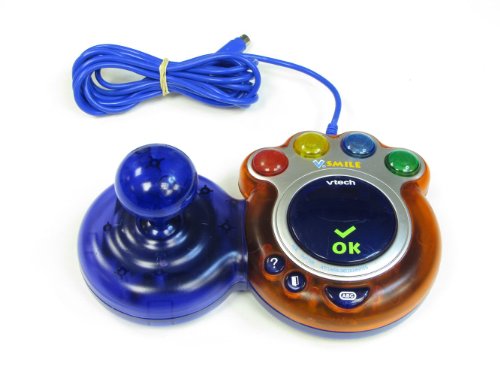 V.Smile- Manette de jeu bleue translucide