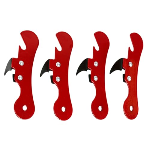 4 apribottiglie multiuso, multiuso, multiuso, apriscatole manuale per cucina, sala da pranzo e bar