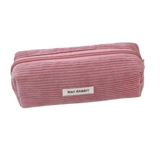 YEDPGUE Estuche Escolar para Lápices de Pana Bolsa de Papelería Portátil Multifuncional，Estuche para Lápices de Gran Capacidad， Estuche Multiusos Estuche Niños Adolescentes Adultos