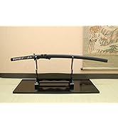 Amazon | しのびや 模造刀 黒石目鞘 大刀 (刀・鞘・刀拭クロス・模造刀