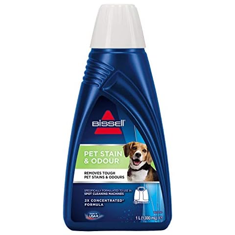 Bissell 1085N Spot & Stain Pet, Reinigungsmittel für Haustiergerüche und -flecken, geeignet zur Verwendung in allen Bissell Fleckenreinigern, 12 x 7 x 23.8 cm Cover