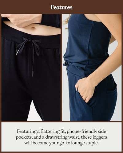 Cozy Earth Women's Ultra-Soft Jogger Pant - Lightweight All-Season Comfort3