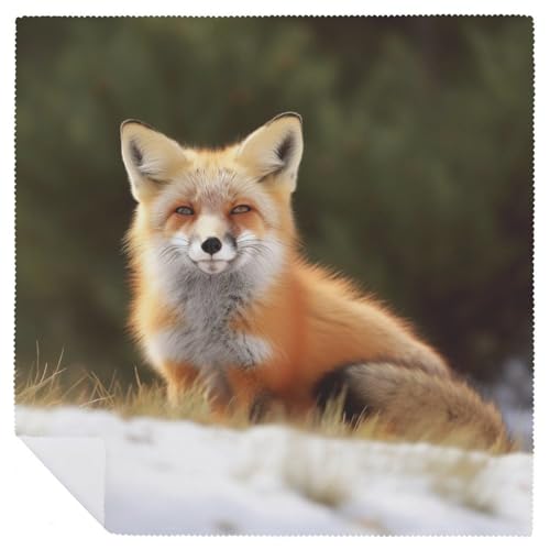 Servilletas de Tela Funny Fox 4 Piezas miniatura 6