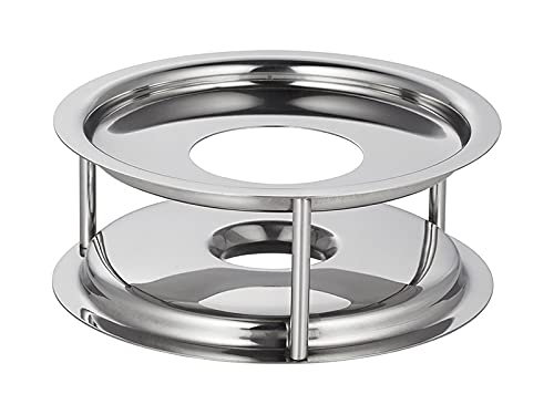 teemando® Don - Calientaplatos (acero inoxidable, 15 cm)