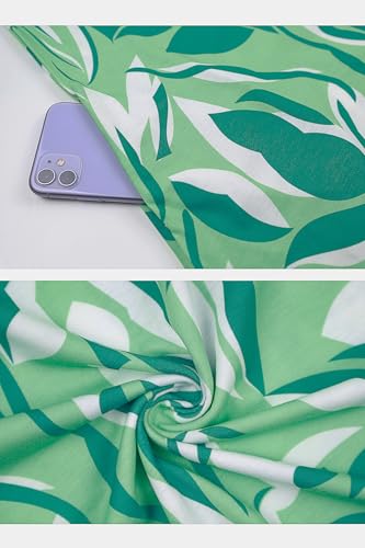 Image of SimpleFun Summer Dresses for Women Beach Floral Tshirt Sundress Casual Pockets Boho Tank Dress