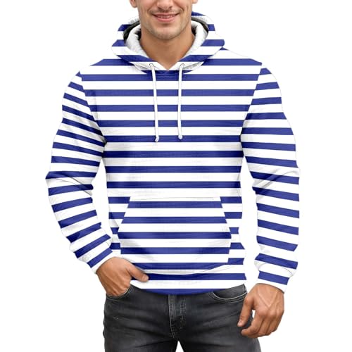 Sweat à capuche en molleton épais pour homme style chaud