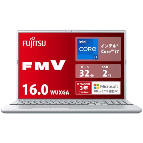 xm m[gp\R { FMV LIFEBOOK WA3/J3 (MS Office 2024/Win 11/16.0^/Core i7/32GB/SSD 2TB/BDXLΉ Blu-ray DischCu) AHV[Y AZ_WA3J3_Z