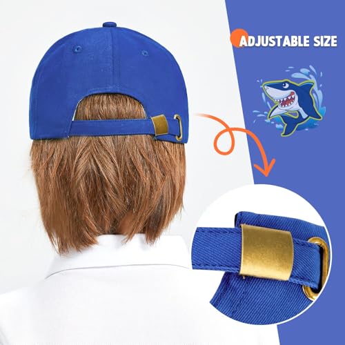 WAWSAM Kids Baseball Hat Toddler Boys Hat Toddler Trucker Hat Adjustable Snapback Cap for Boys 4-8 Years4