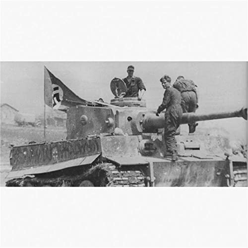 WJQ-XZ Harzfiguren Modellbausätze, 1/35 WWII Deutsche Panzersoldaten (Ohne Panzer) Modellbau, Basteln Hobby, Garage Kit… – Bild 6