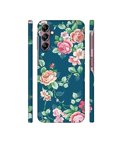 Image of Vintage Floral Design 3D Printed Hard Back Case Cover for Samsung Galaxy A14 5G / 4G
