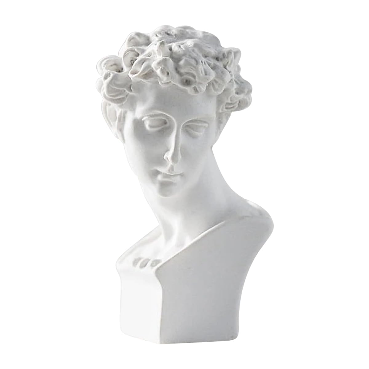 Cozylkx Mini Figures of Greek Mythology Statue Resin Sculpture Artist Bust Statue Artist Sketch Portrait Sculpture for Home Decor, Giuliano De' Medici 6cm