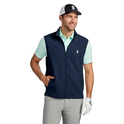 Image of IZOD Men's Hydrashield Vest, Navy Blazer, Medium