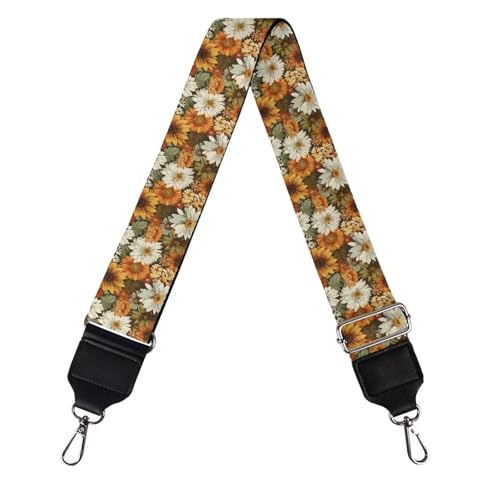 Image of Adjustable Purse Strap Replacement, Wide Shoulder Canvas Bag Strap, Crossbody Handbag Strap