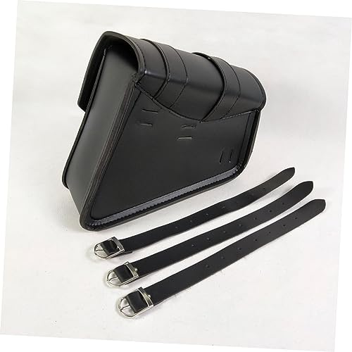 Bolsa colgante para motocicleta alforja de cuero PU para motocicletas eléctricas organizador de herramientas miniatura 7