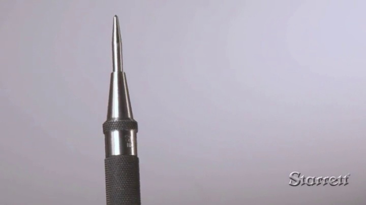 ん ラテラル Starrett Steel Automatic Center Punch with Adjustable Stroke