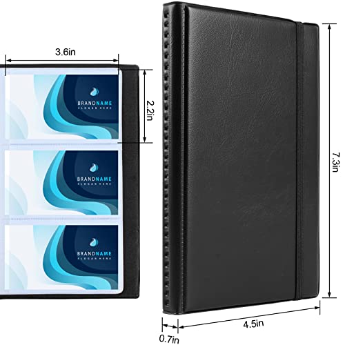 Utron TF001 2 Pack Business Card Organizer, 180 Cards Business Cards Holder thumb #1
