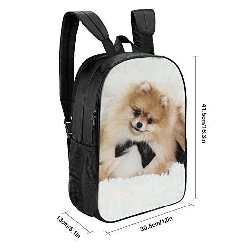 Mochila escolar unisex de perro para evitar libros dañados con estilo 3D 2
