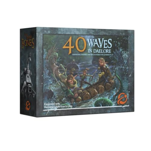 Too Many Bones: 40 Waves in Daelore Expansion – Tabletop Dice-Builder Fantasy RPG Game Add-on