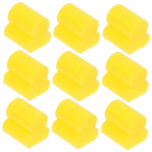 Yardwe 20pcs Silicone Instrument Bumper Pads for Instruments Noise Reduction Practice Tool Easy to Install Durable and Stylish Accessory for Enhanced Playing Experience