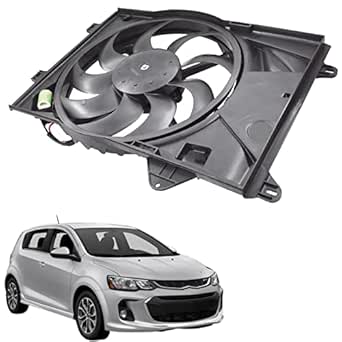 Radiator Cooling Fan For 2012-2015 Chevrolet Sonic - Direct Fit Replacement GM3115244