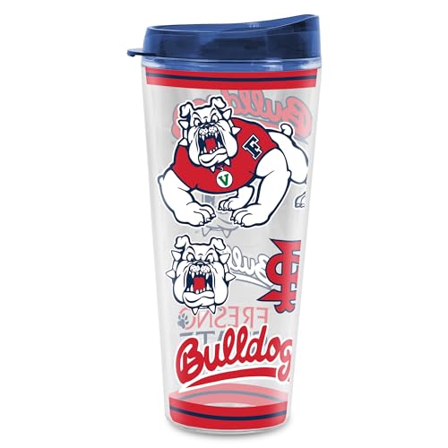 Image of Rico Industries NCAA College Double Wall Mayhem 16oz Or 20oz Tritan Tumbler W Lid