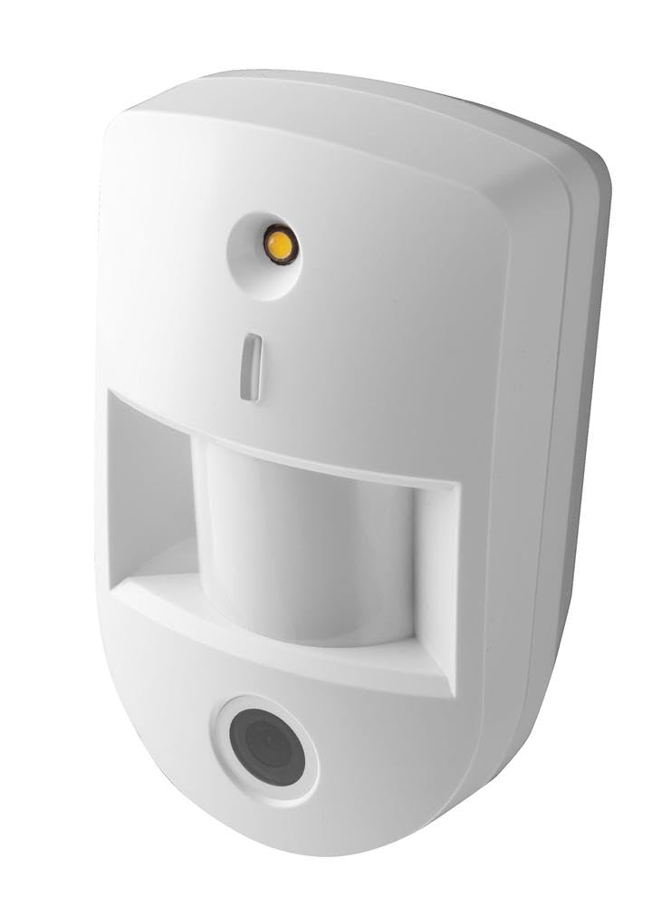 Lupus Electronics 12073 PIR Netzwerkkamera V3, Bewegungsmelder mit eingebauter VGA Kamera für die Lupus SmartHome Alarmanlagen, Weiß, 120 x 72 x 52, 1