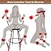 Sex Bondage Restraints BDSM Toys Set 13PCS, Bed Restraints BDSM Kit incl Sex Straps Cuffs Paddle Blindfold Nipple Clamps, Bondage Gear & Accessories Adult Couples Sex Toys for Men Women Sex Games
