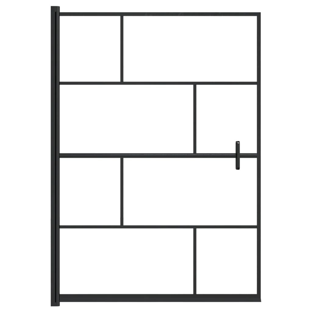 Kabina prysznicowa ESG 100x140 cm czarna