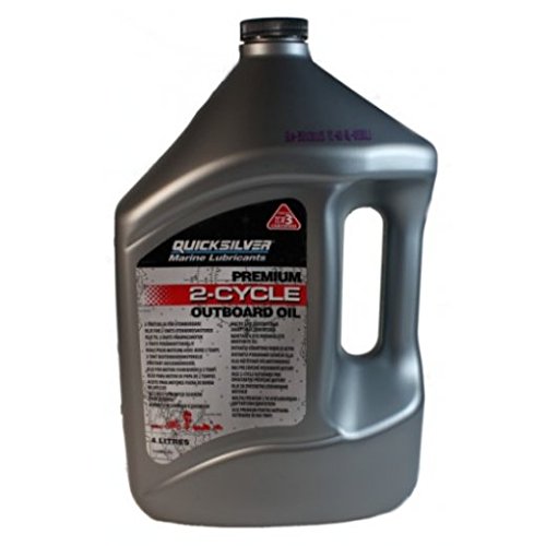 4 litri di olio motore Quicksilver Premium per