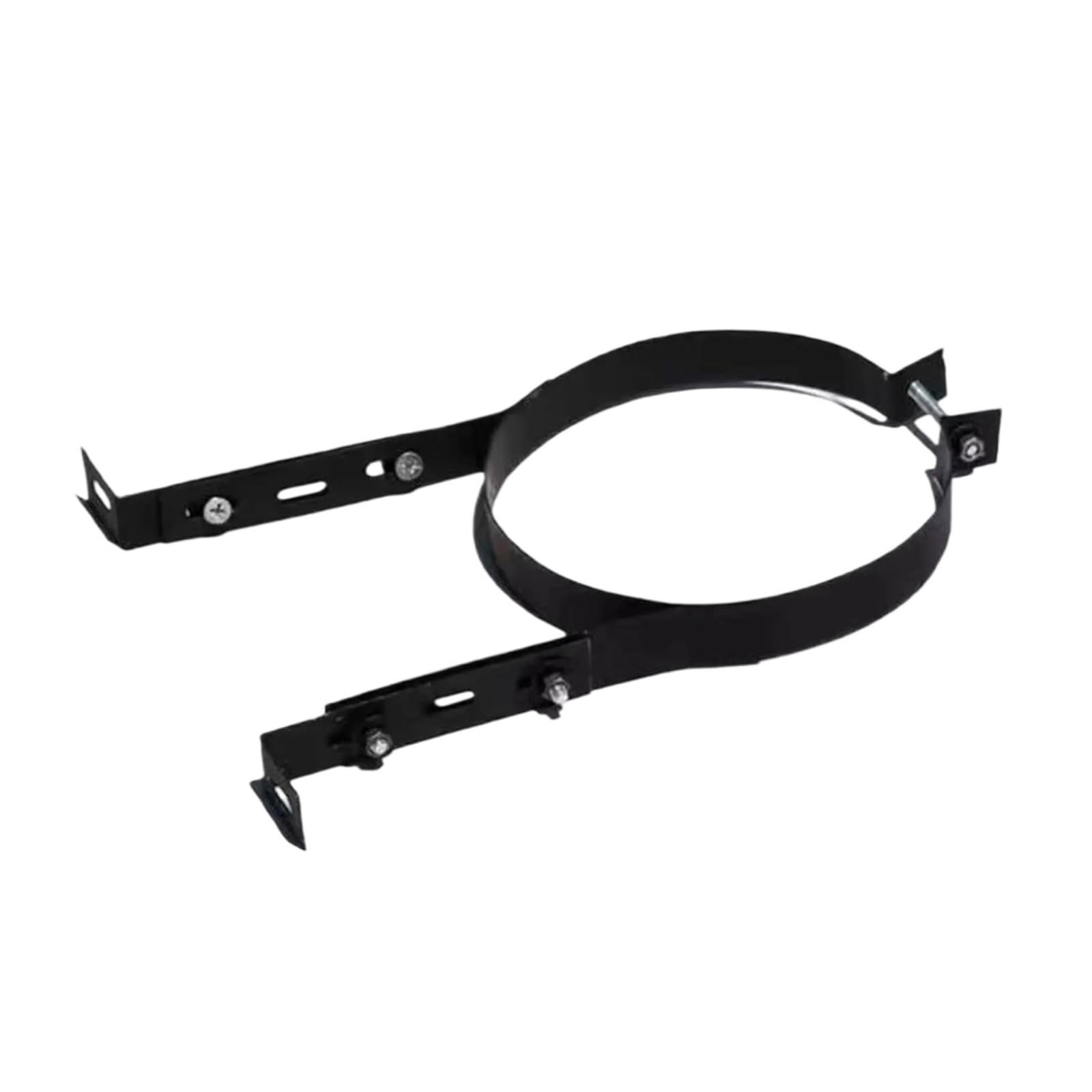 Nodrest 180Mm 1Pc Portable Fireplace Flue Liner Clamp Sturdy Chimney Pipe Bracket Adjustable Hardware